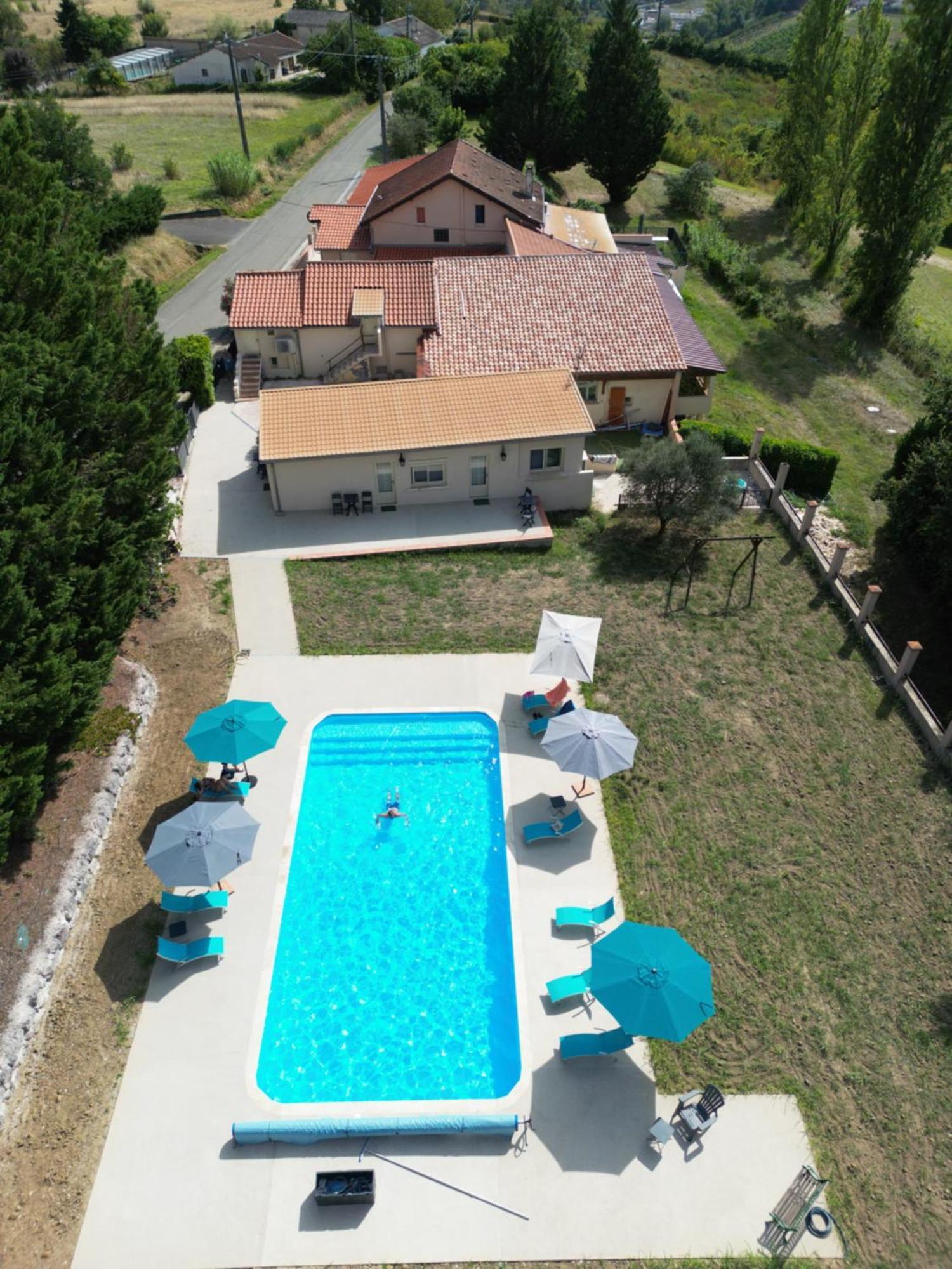 Hotel Logis Des Cretes De Pignols Moissac Zewnętrze zdjęcie