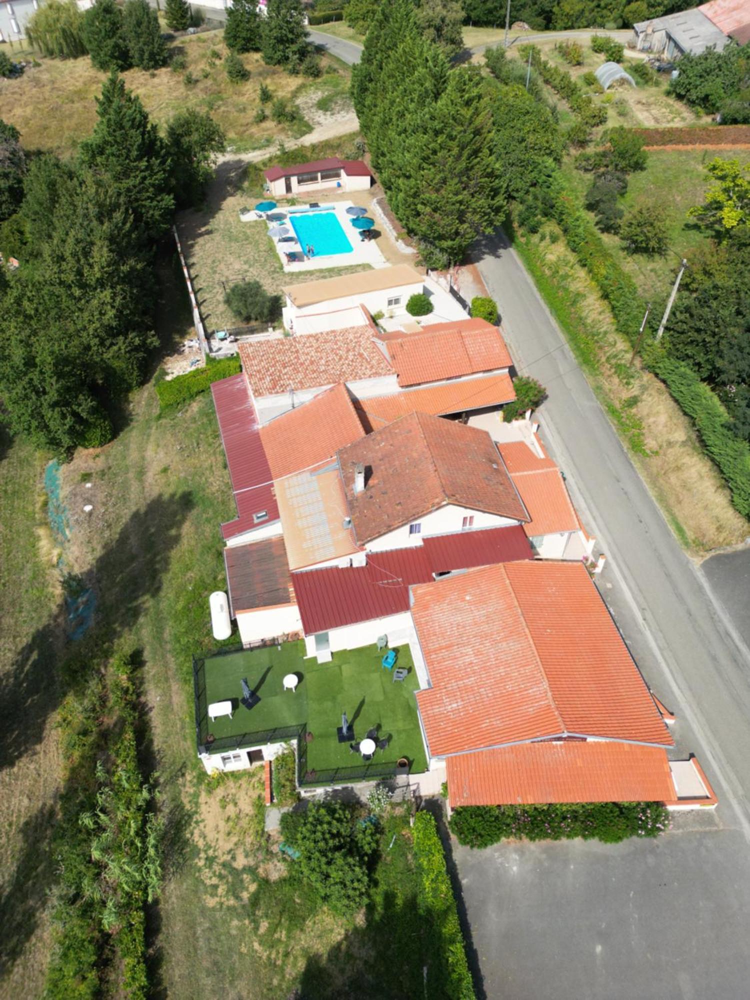 Hotel Logis Des Cretes De Pignols Moissac Zewnętrze zdjęcie
