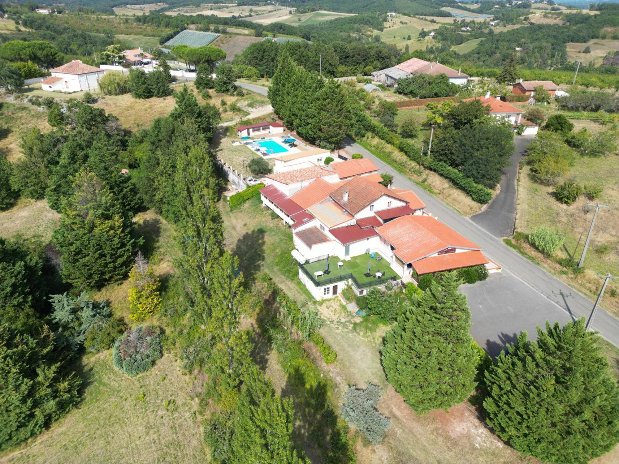 Hotel Logis Des Cretes De Pignols Moissac Zewnętrze zdjęcie